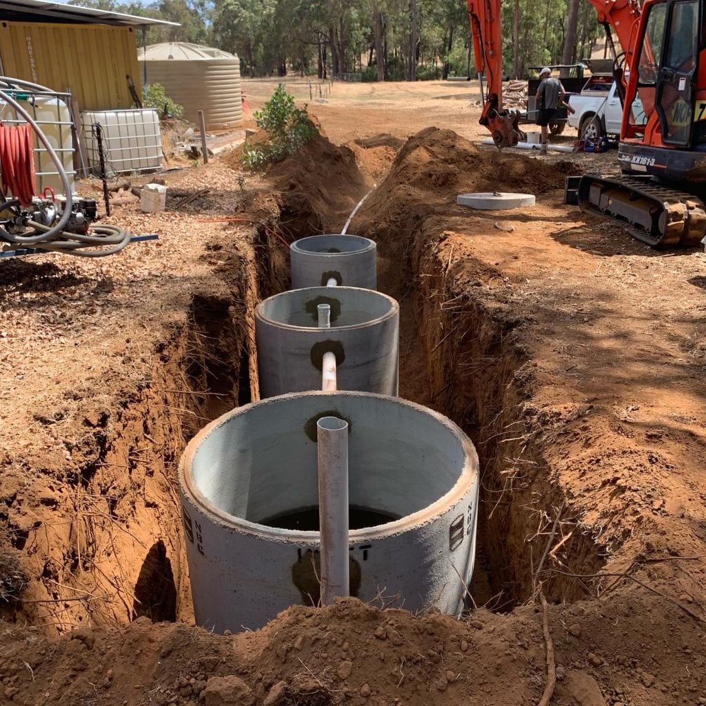 Concrete Septic System installation